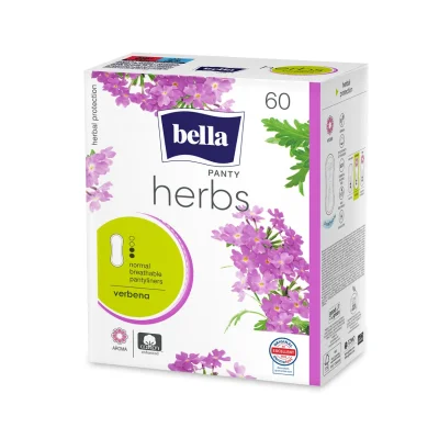 Bella Panty Inserts Herbs Verbena A60