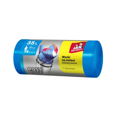 Jan Easy Garbage Bags Blue 35l A30