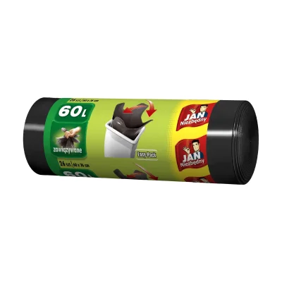 Easy Garbage Bags 60l A26 Black