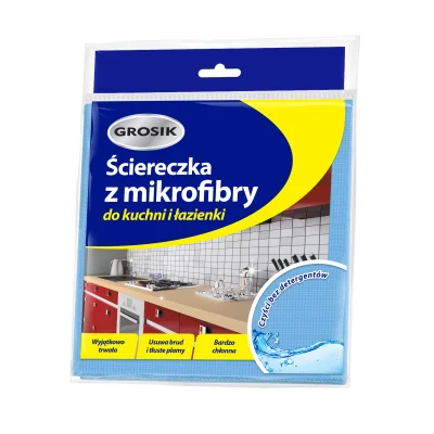 Grosik Microfiber Cloth For Kitchen And Bathroom