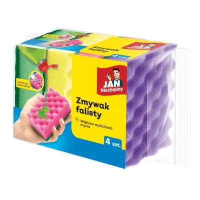 Wavy Kitchen Scrubbers 4 pack