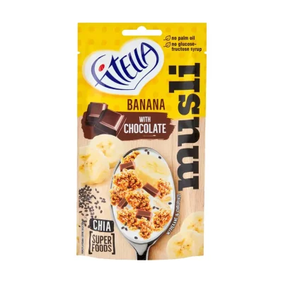 Muesli me banane Fitella 50gr
