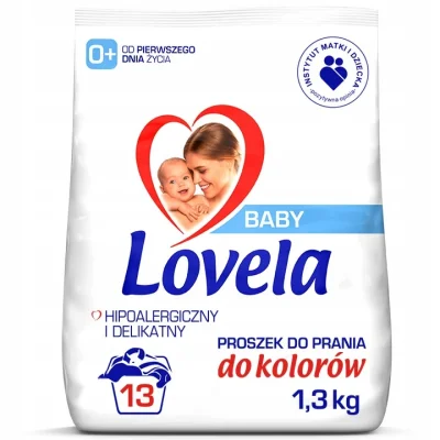 Lovela Washing Powder Col 13 Washes 1.3kg