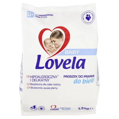 Lovela Washing Powder White 13 Washes 1.3kg