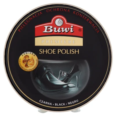 Buwi Shoe Paste Black 40g