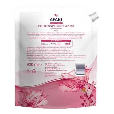 Apart Liquid Soap Refill Rose 900ml