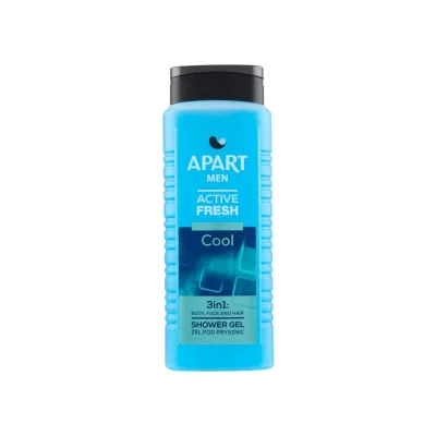 Apart Men Active Fresh Cool 3in1 Shower Gel 500ml