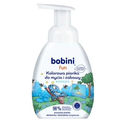 Bobini Cleansing Foam Fun Blue 300ml