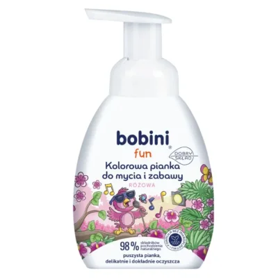 Bobini Cleansing Foam Fun Pink 300ml