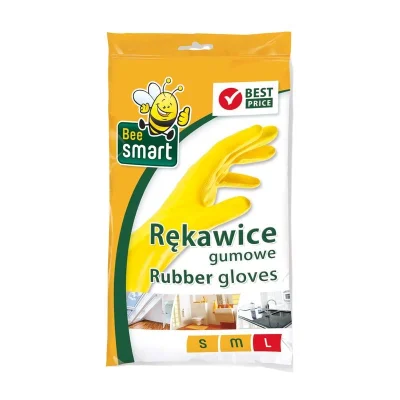 Bee Smart Rubber Gloves Large