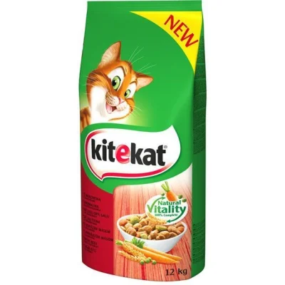 Kitekat Beef And Vegetables 12kg