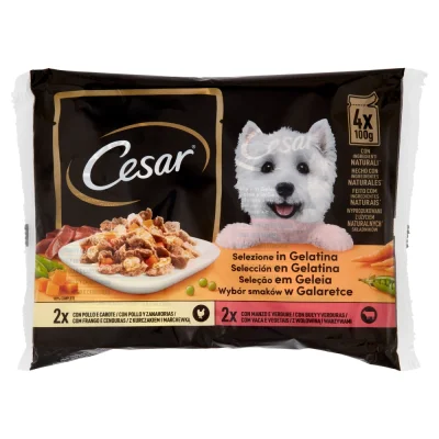 Pouch Chicken And Beef In Jelly 4x100g