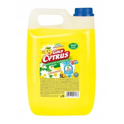 Gold Citrus Dishwashing Liquid 5l Chamomile