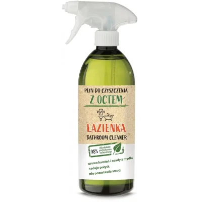 Gold Drop Bathroom Liquid With Vinegar Pump 750ml
