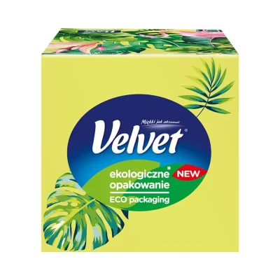 Velvet Wipes A56 Cube Style 3 Layers
