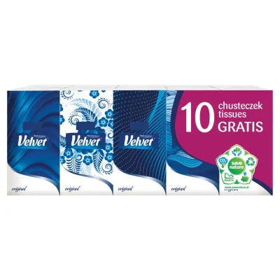Velvet Original 4-Layer Wipes 10x10