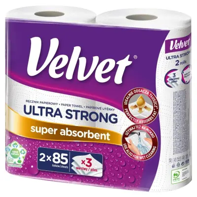 VELVET ULTRA STRONG PAPER TOWEL A2 1015