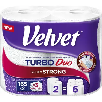 Velvet Turbo Duo Paper Towel A2