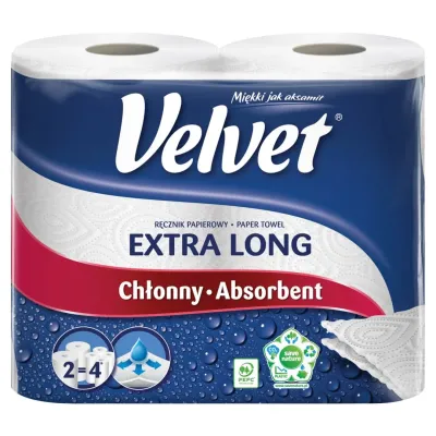 Velvet Paper Towel A2 The Longest Extra Long