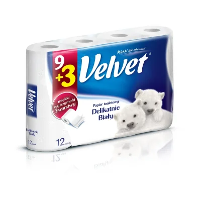 Velvet Toilet Paper A12 White XXL