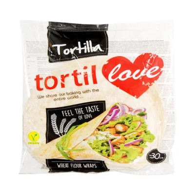 TORTILLOVE wheat flour tortillas 1.44kg 18pcs (30cm)