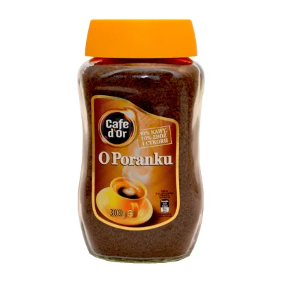 CAFE DOR 300G O PORANKU - INSTANT GLASS /6