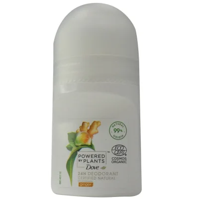 Dove roll-on deodorant 50 ml. Ginger.