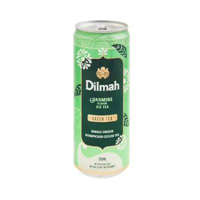 DILMAH Green tea 330ml - Jasmine Flavor Ice Tea