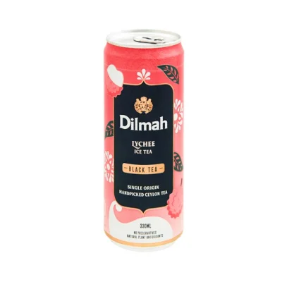 DILMAH Black tea 330ml - Lychee Ice Tea