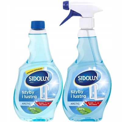 Sidolux Window Cleaner Arctic + Refill 500ml
