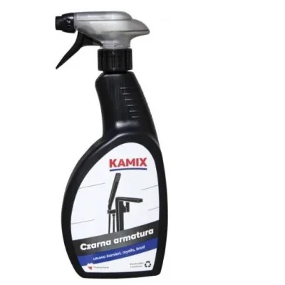 Kamix Black And Gold Fittings Cleaner Spray 500ml