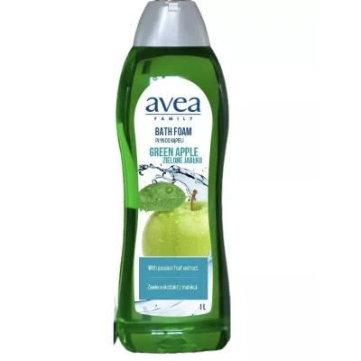 AVEA BATH FLUID 1L GREEN APPLE 6468