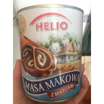 Helio Poppy Seed Filling 850g