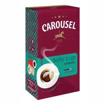 Carousel Coffee Daily Cup Classic Ground 500g /12
