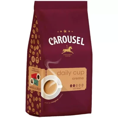 Carousel Daily Cup Crema Coffee Beans 1kg