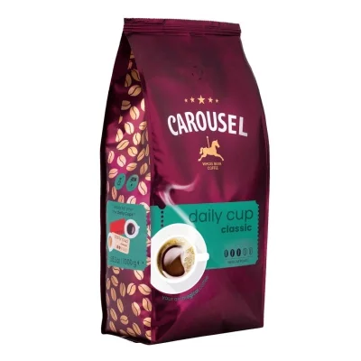 Carousel Daily Cup Classic Coffee Beans 1kg