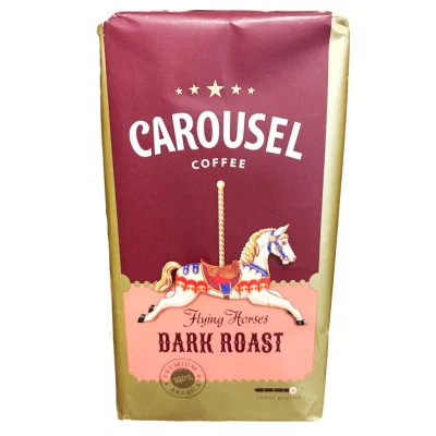 Carousel Flying Horses Dark Ground Coffee 500g
