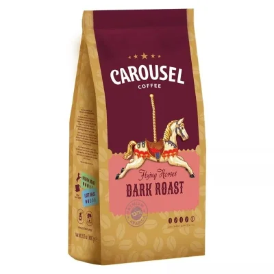 Carousel Flying Horses Dark Coffee Beans 1kg