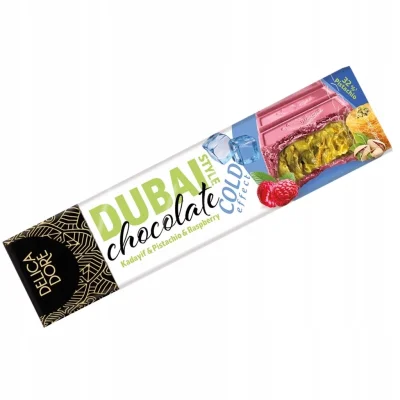 Dubai Style Raspberry Freeze Chocolate 70g