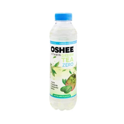 OSHEE Vitamin green tea cactus - mint flavour 555ml - ZERO sugar free