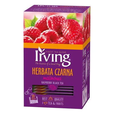 Black Tea Raspberry 20 Tea Bags