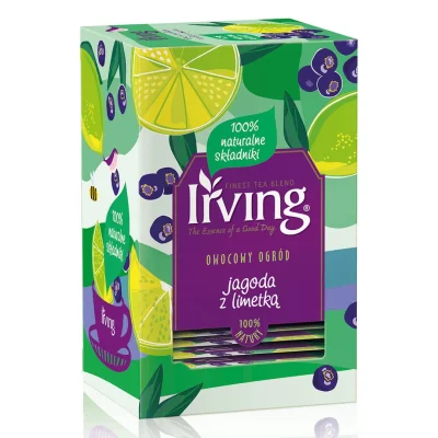 Tea Blueberry & Lime 20 Bags