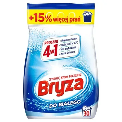 Bryza Washing Powder 4in1 White 1.95kg 30 Washes