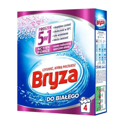 Bryza Washing Powder White 4 Washes 260g