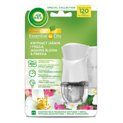 Air Wick Air Freshener Jasmin Freesia Electric Device 19ml