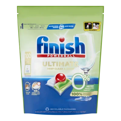 Finish Ultimate Dishwasher Tablets 100 Count