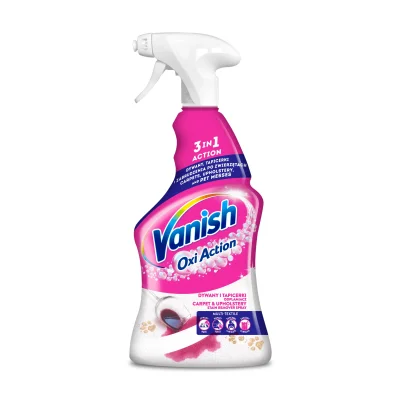 Vanish Carpet And Upholstery Stain Remover 500ml Oxi Action 3in1 Spray