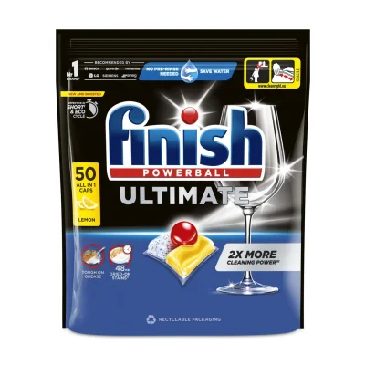 Finish A50 Ultimate All In 1 Lemon Tablets