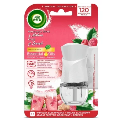 Air Wick Air Freshener Rose Raspberry Electric Device 19ml