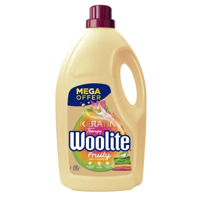Woolite Keratin Therapy Fruity Color Washing Gel 4.5L 60WL